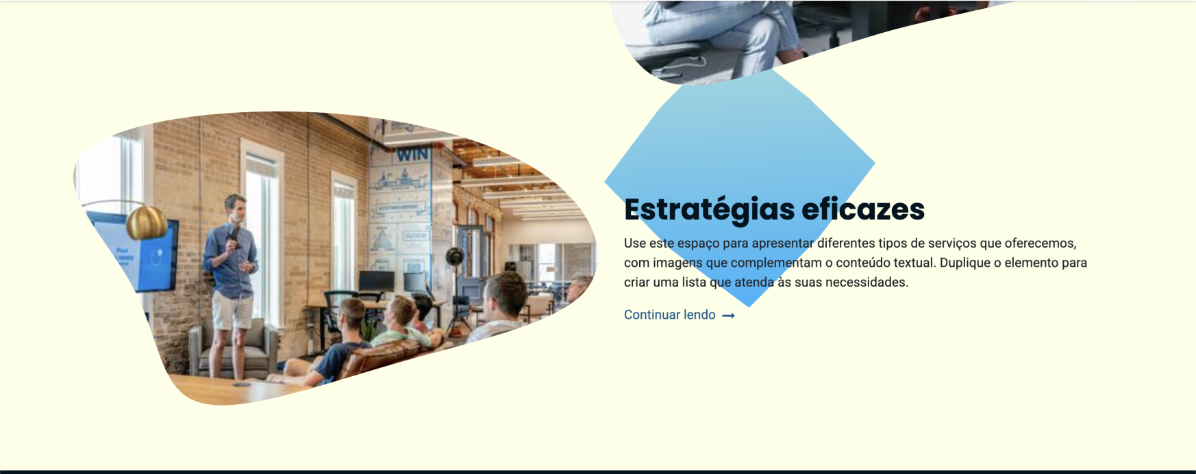 Apresentação de estratégias